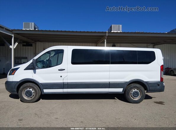 1FBZX2ZM4JKA99856 2018 FORD TRANSIT-350 White Widok wnętrza 360 stopni