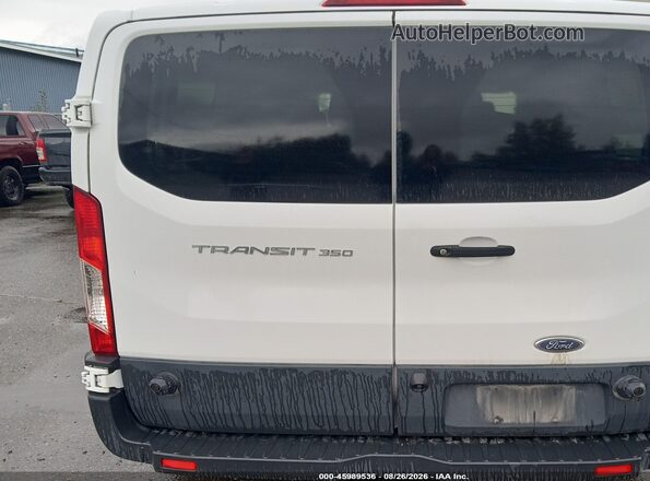 1FBZX2ZM4JKB43094 2018 FORD TRANSIT-350 Белый Вид панели приборов