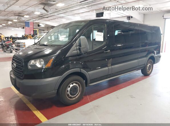 1FBZX2ZM5JKA70320 2018 FORD TRANSIT-350 Black Przód lewy