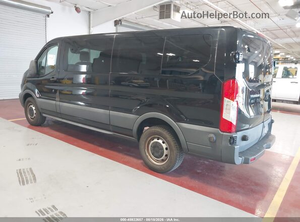 1FBZX2ZM5JKA70320 2018 FORD TRANSIT-350 Black Tył lewy