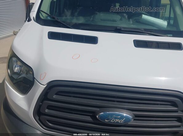1FBZX2ZM5JKB42732 2018 FORD TRANSIT-350 White Դիմացի տեսք