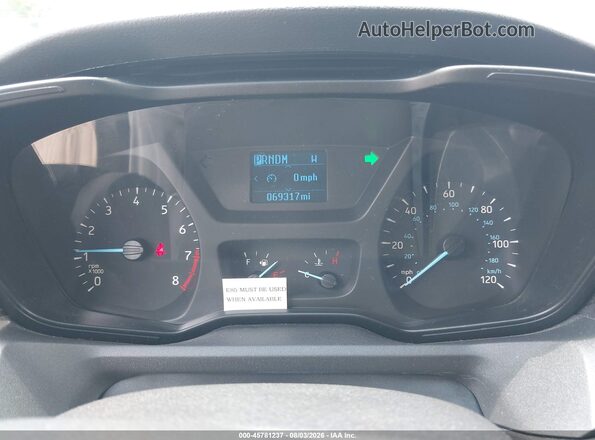 1FBZX2ZM6JKB07214 2018 FORD TRANSIT-350 Белый Вид задних сидений