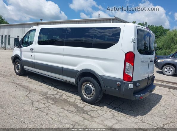 1FBZX2ZM6JKB07214 2018 FORD TRANSIT-350 Белый Задняя левая четверть
