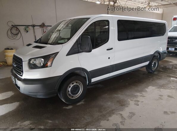 1FBZX2ZM6JKB36082 2018 FORD TRANSIT-350 White Przód lewy
