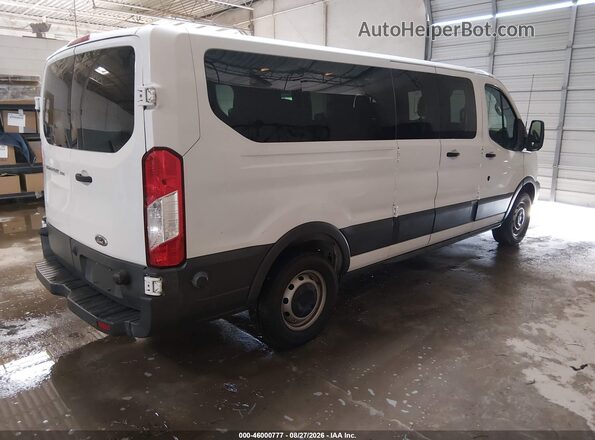 1FBZX2ZM6JKB36082 2018 FORD TRANSIT-350 White Tył prawy