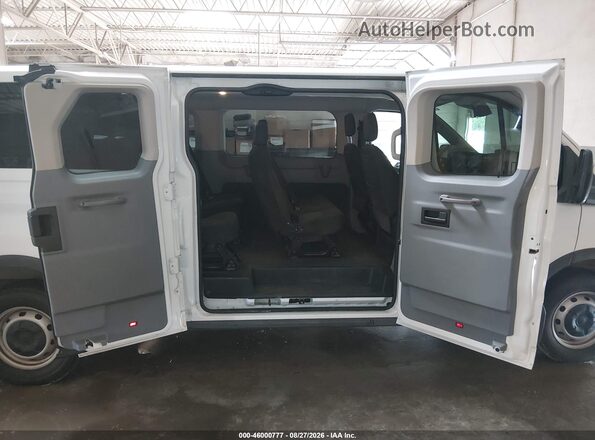 1FBZX2ZM6JKB36082 2018 FORD TRANSIT-350 White Widok naklejki z numerem VIN