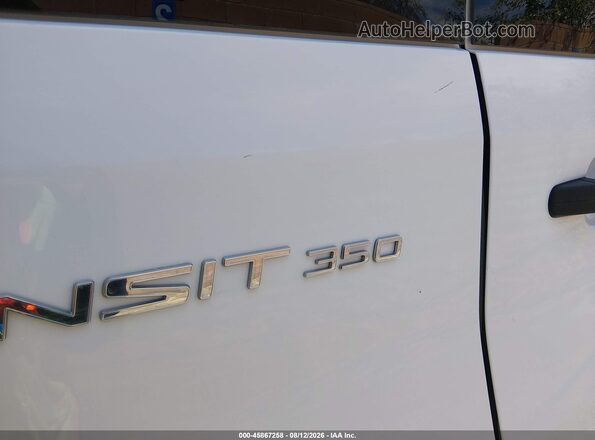 1FBZX2ZM7GKB33796 2016 FORD TRANSIT-350 White Вид задньої частини салону