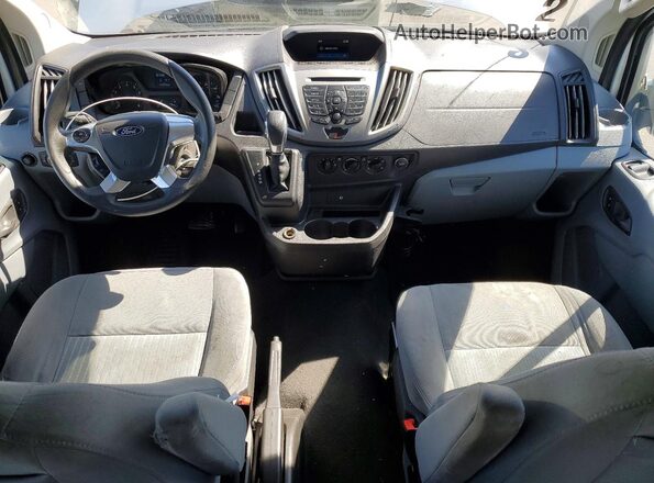 1FBZX2ZM7HKB14702 2017 FORD TRANSIT White Առջևի վահանակի տեսք