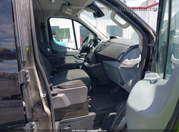 1FBZX2ZM7JKA70318 2018 FORD TRANSIT-350 Черный Вид салона спереди