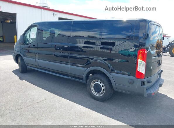 1FBZX2ZM7JKA70318 2018 FORD TRANSIT-350 Черный Задняя левая четверть
