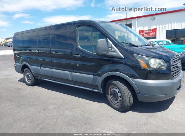 1FBZX2ZM7JKA70318 2018 FORD TRANSIT-350 Черный Вид задней части салона