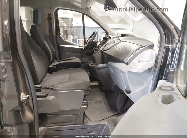 1FBZX2ZM7JKA71050 2018 FORD TRANSIT-350 Black Widok wnętrza z przodu