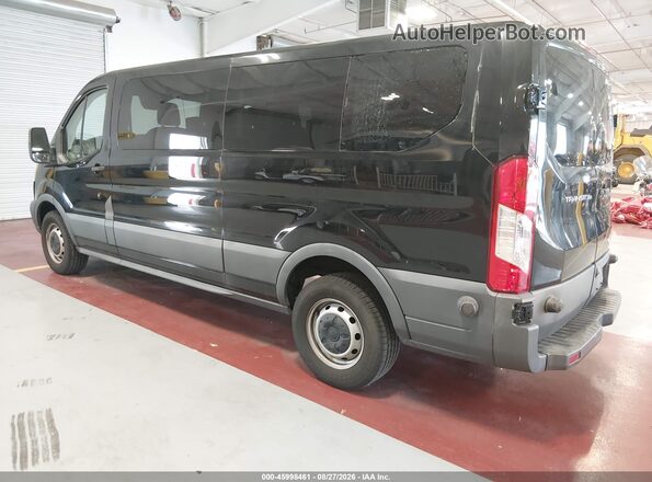 1FBZX2ZM7JKA71050 2018 FORD TRANSIT-350 Black Tył lewy