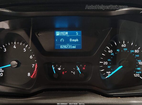 1FBZX2ZM7JKA71050 2018 FORD TRANSIT-350 Black Widok tylnych siedzeń