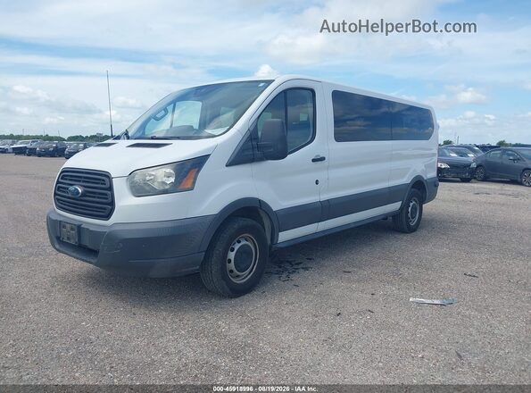 1FBZX2ZM7JKA75549 2018 FORD TRANSIT-350 White Vista tres cuartos delantera izquierda