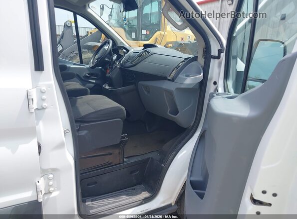 1FBZX2ZM7JKB18867 2018 FORD TRANSIT-350 White Սալոնի դիմացի տեսք