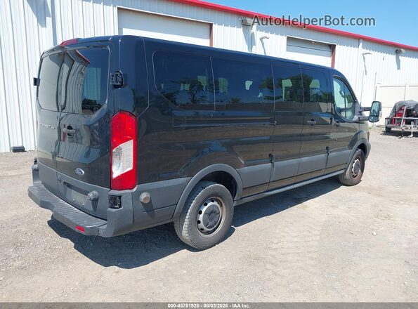 1FBZX2ZM7JKB52761 2018 FORD TRANSIT-350 Черный Задняя правая четверть