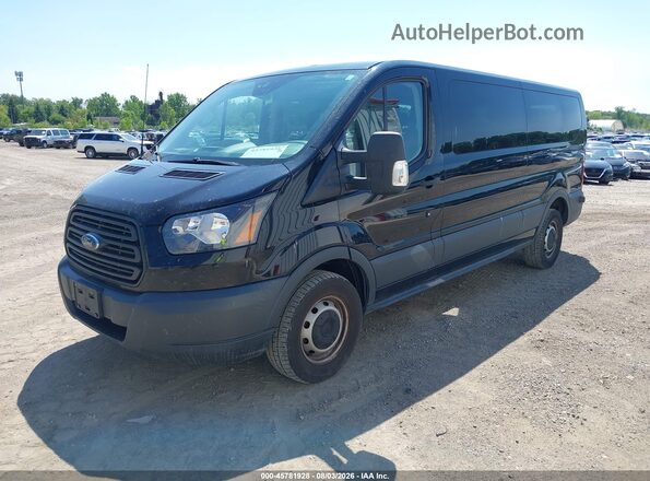 1FBZX2ZM7JKB52761 2018 FORD TRANSIT-350 Черный Передняя левая четверть