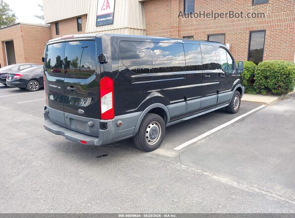 1FBZX2ZM8JKA71056 2018 FORD TRANSIT-350 Черный Задняя правая четверть
