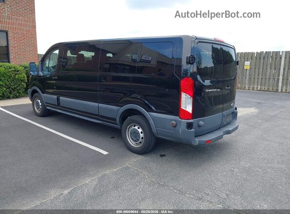 1FBZX2ZM8JKA71056 2018 FORD TRANSIT-350 Черный Задняя левая четверть