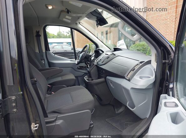 1FBZX2ZM8JKA71056 2018 FORD TRANSIT-350 Черный Вид салона спереди