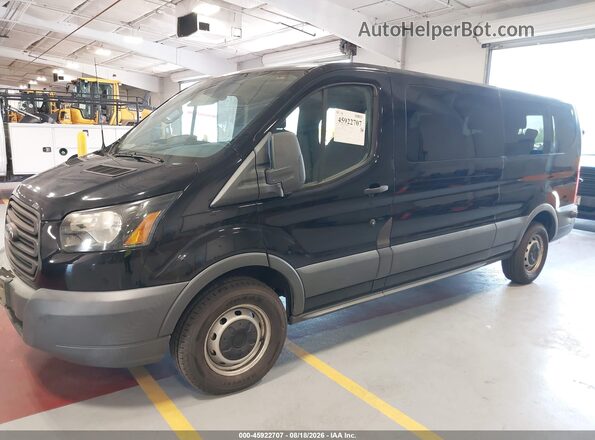 1FBZX2ZM8JKA75544 2018 FORD TRANSIT-350 Black Widok zestawu wskaźników