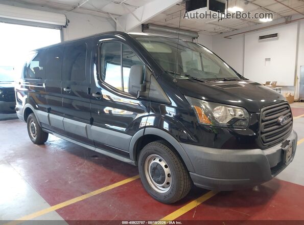 1FBZX2ZM8JKA75544 2018 FORD TRANSIT-350 Black Widok wnętrza z tyłu