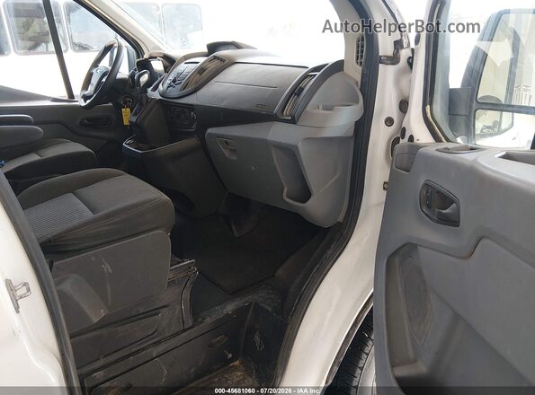 1FBZX2ZM8JKA99858 2018 FORD TRANSIT-350 White Widok wnętrza z przodu