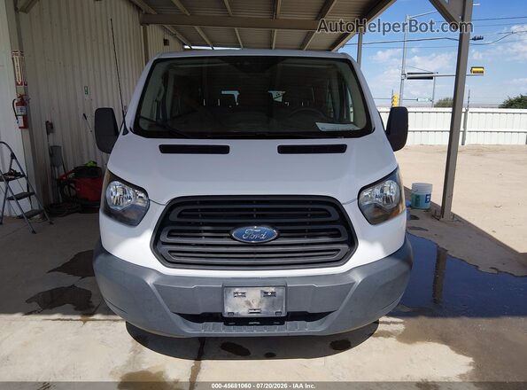 1FBZX2ZM8JKA99858 2018 FORD TRANSIT-350 White Widok zestawu wskaźników