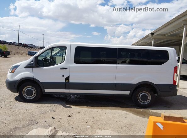1FBZX2ZM8JKA99858 2018 FORD TRANSIT-350 White Widok wnętrza 360 stopni