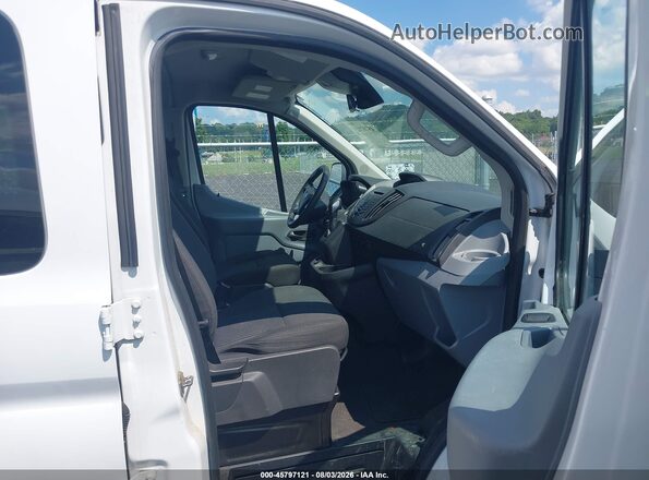 1FBZX2ZM8JKB18862 2018 FORD TRANSIT-350 White Սալոնի դիմացի տեսք