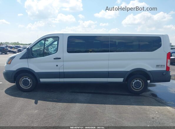 1FBZX2ZM8JKB18862 2018 FORD TRANSIT-350 White Սալոնի 360 աստիճան տեսք