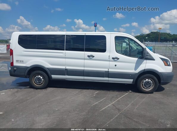 1FBZX2ZM8JKB18862 2018 FORD TRANSIT-350 White Սալոնի հետևի տեսք