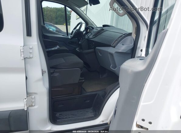 1FBZX2ZM8JKB42885 2018 FORD TRANSIT-350 White Front interior view