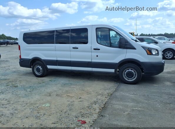 1FBZX2ZM8JKB42904 2018 FORD TRANSIT-350 White Սալոնի հետևի տեսք