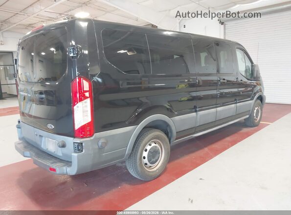 1FBZX2ZM9JKA70319 2018 FORD TRANSIT-350 Черный Задняя правая четверть