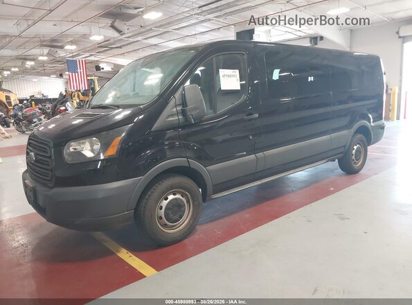 1FBZX2ZM9JKA70319 2018 FORD TRANSIT-350 Черный Передняя левая четверть