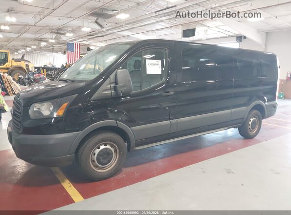 1FBZX2ZM9JKA70319 2018 FORD TRANSIT-350 Черный Вид задней части салона