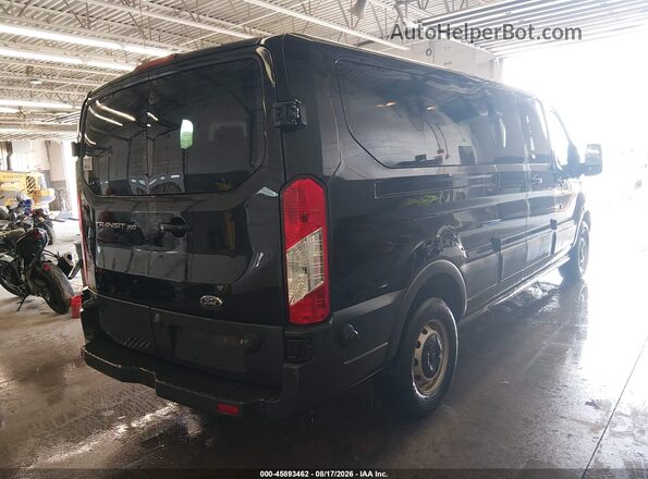 1FBZX2ZMXJKB18877 2018 FORD TRANSIT-350 Black Tył prawy