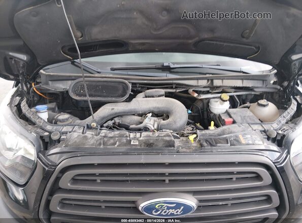 1FBZX2ZMXJKB18877 2018 FORD TRANSIT-350 Black Widok z tyłu