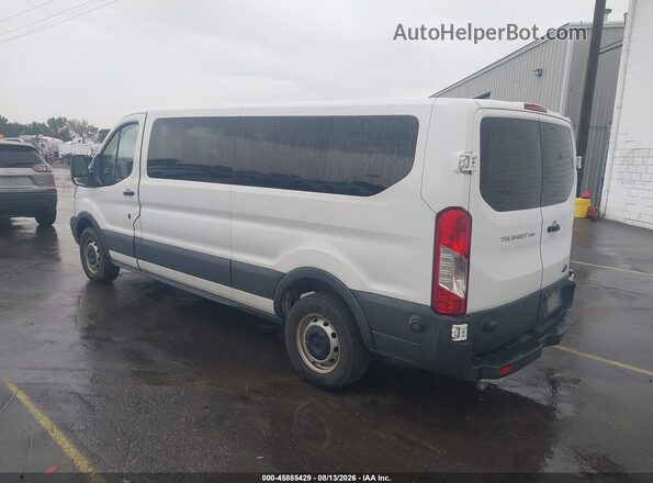 1FBZX2ZMXJKB42757 2018 FORD TRANSIT-350 White Trasero izquierdo