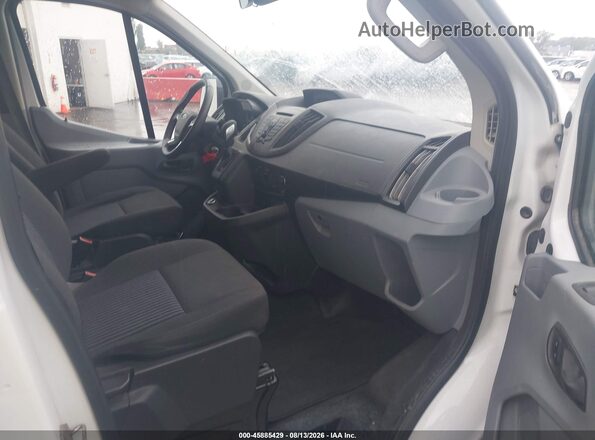 1FBZX2ZMXJKB42757 2018 FORD TRANSIT-350 White Vista interior delantera