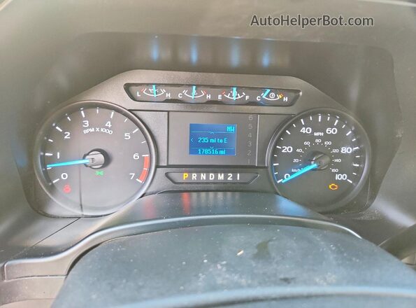 1FD7X2A63KEF83898 2019 FORD F250 White Вид щитка приладів