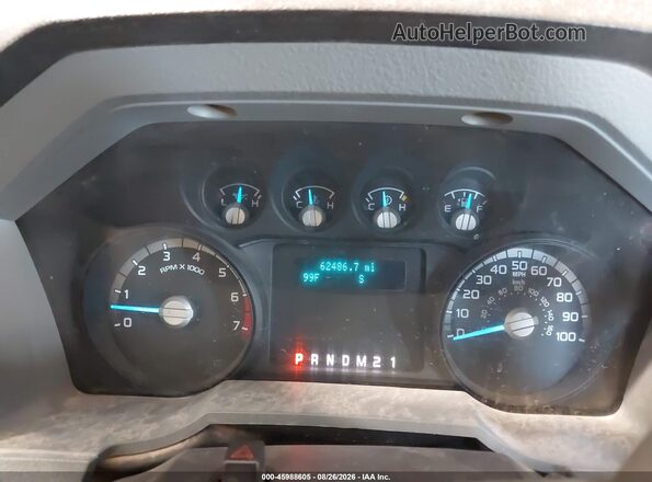 1FD7X2A65GED31285 2016 FORD F-250 White Вид задніх сидінь