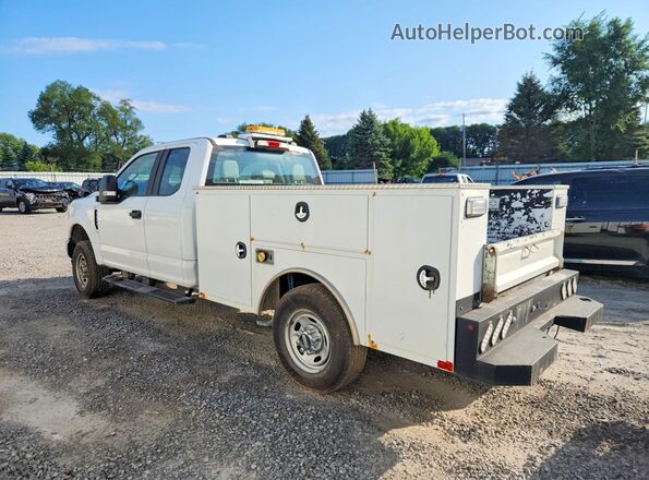 1FD7X2B64NEC96489 2022 FORD F250 White Հետևի ձախ