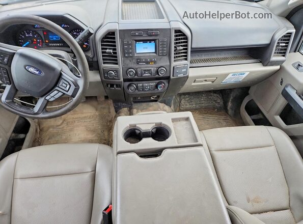 1FD7X2B64NEC96489 2022 FORD F250 White Առջևի վահանակի տեսք