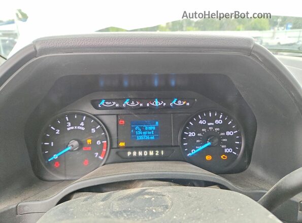 1FD7X2B64NEC96489 2022 FORD F250 White Սարքավորումների վահանակի տեսք