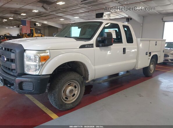 1FD7X2B66GEA45427 2016 FORD F-250 Белый Вид щитка приборов