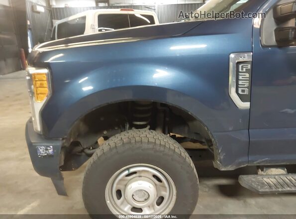 1FD7X2B6XHED88002 2017 FORD F-250 Blue Vista del cuadro de instrumentos