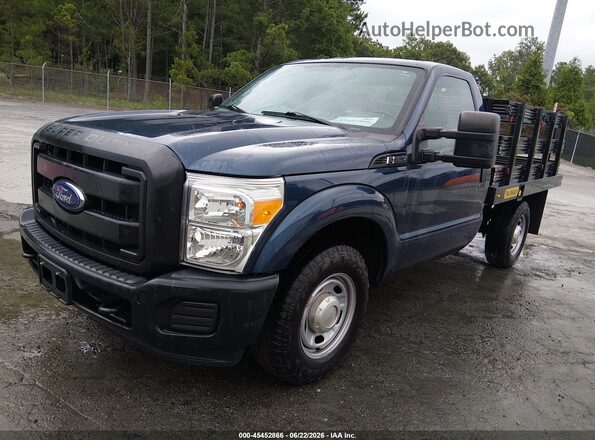 1FDBF2A69GEC87949 2016 FORD F-250 Синий Передняя левая четверть